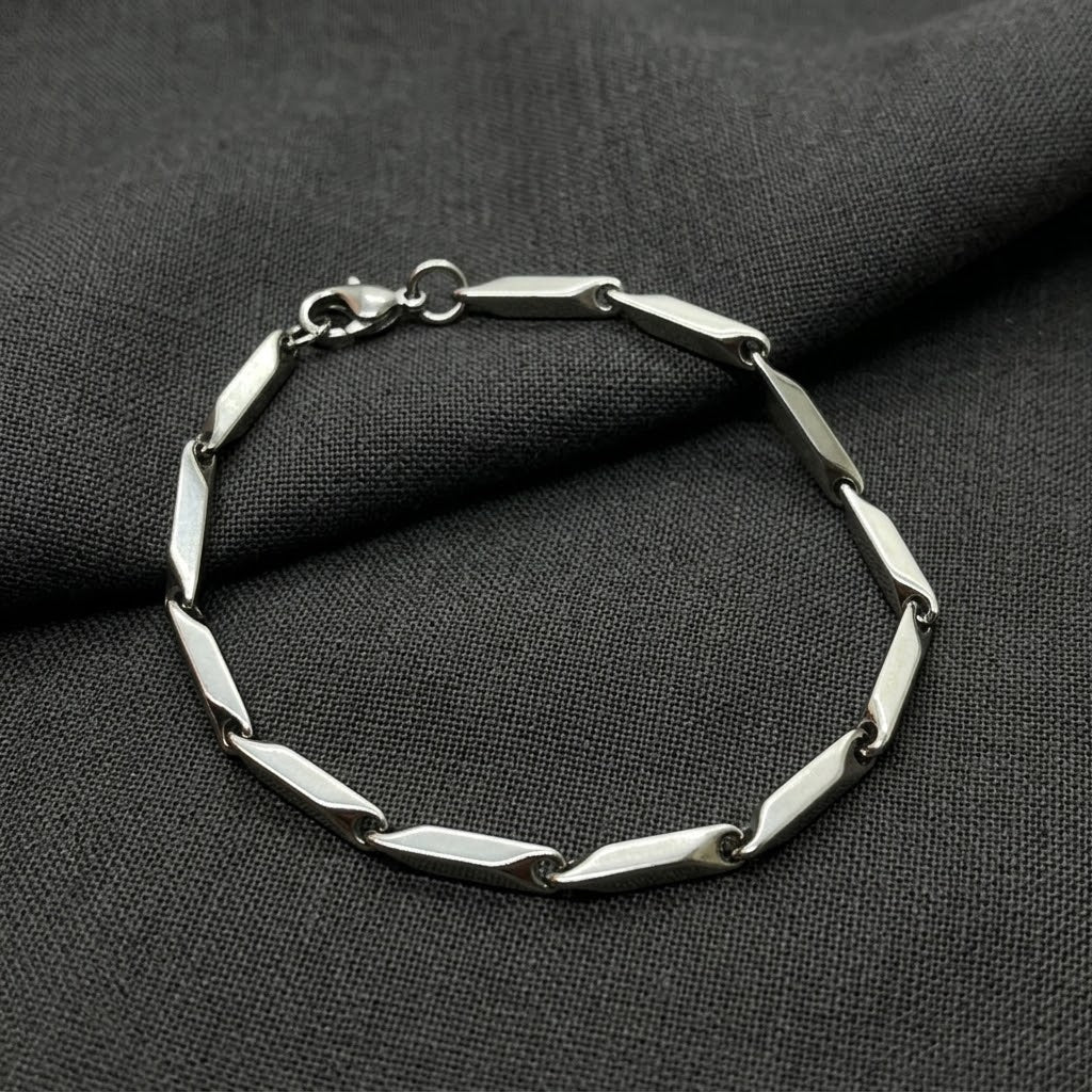 Bamboo chain bracelet