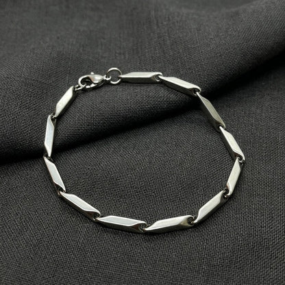 Bamboo chain bracelet